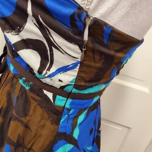 The Limited Floral Strapless A-Line Dress Size 2 - Picture 6 of 8